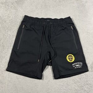 Walter Sky Shorts Mens Large Black Athletic Ripstop Performance Swim
